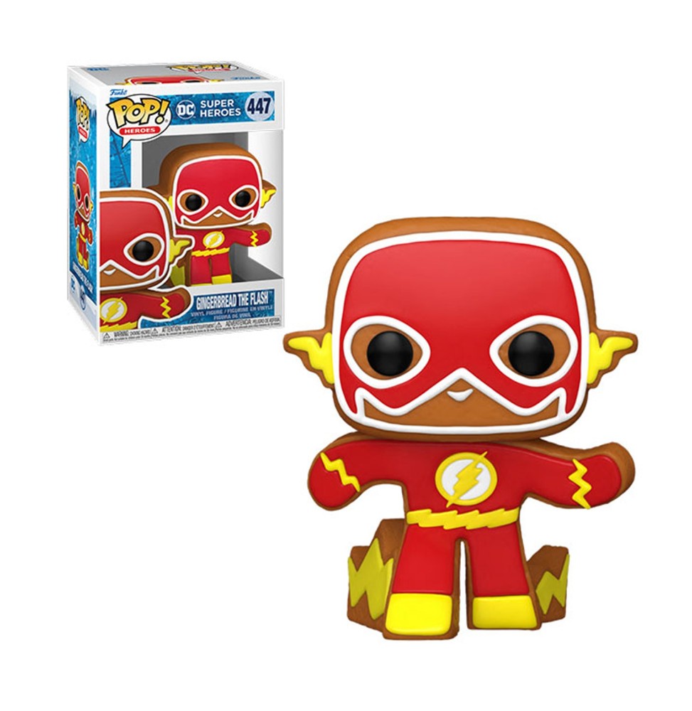 Figurine DC Comic Holiday - Gingerbread Flash Pop 10cm