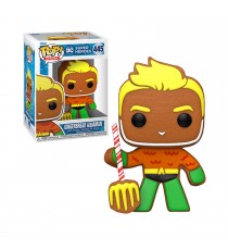 Figurine DC Comic Holiday - Gingerbread Aquaman Pop 10cm