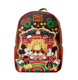 Mini Sac A Dos Disney - Mickey Minnie Hot Cocoa Fireplace Light Up