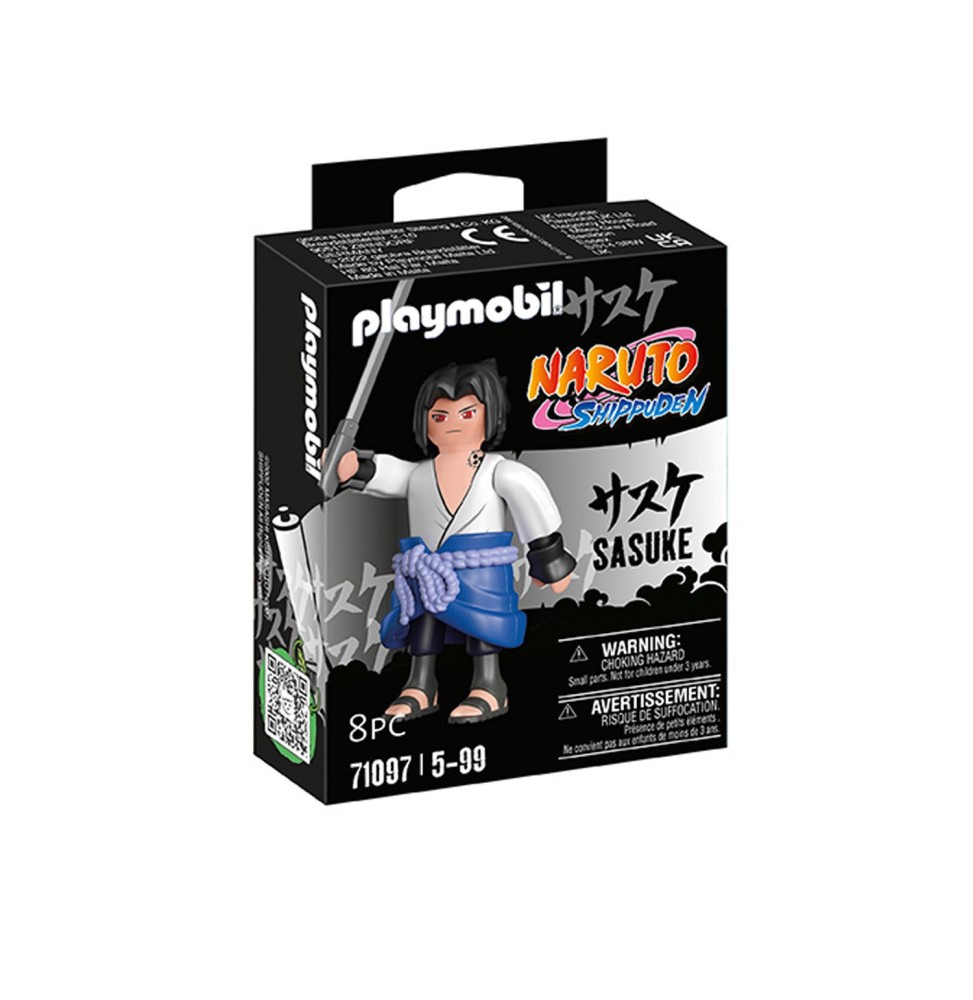 Figurine Playmobil Naruto Shippuden - Sasuke 7cm