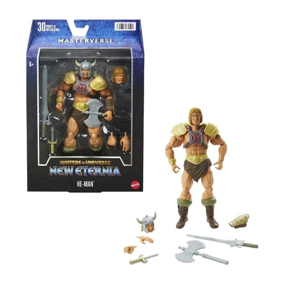 Figurine Master Of The Universe Revelation - Viking He-Man 14cm