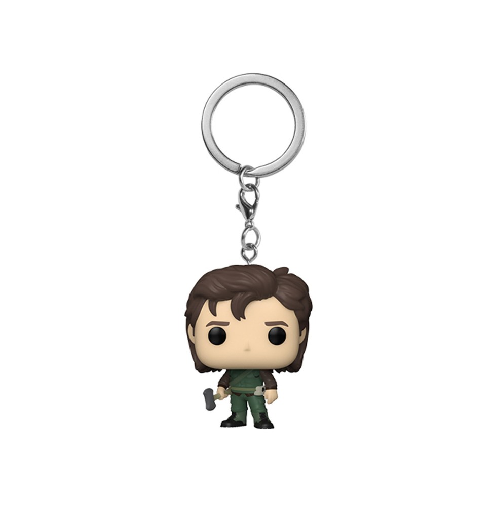 Porte Clé Stranger Things - Hunter Steve Season 4 Pocket Pop 4cm