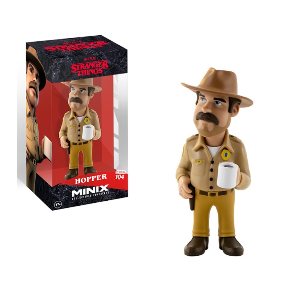 Figurine Stranger Things - Hopper Minix 12cm