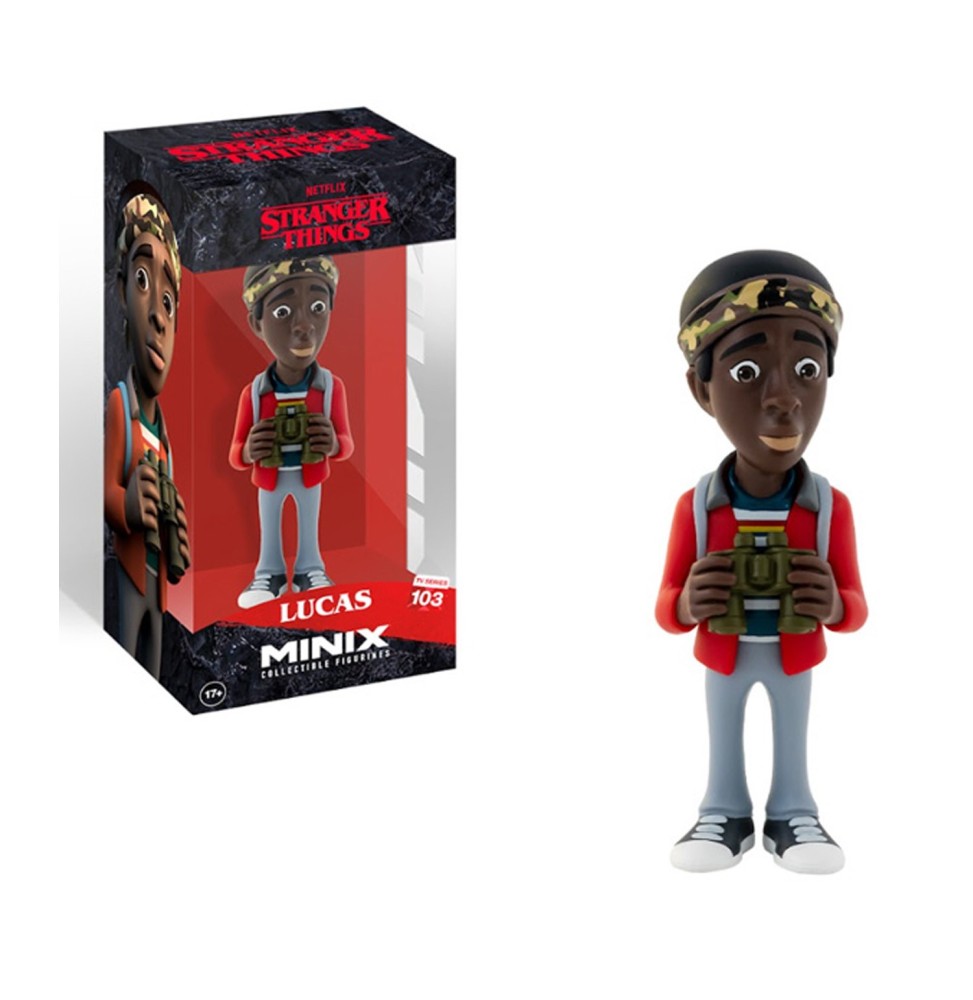 Figurine Stranger Things - Lucas Minix 12cm