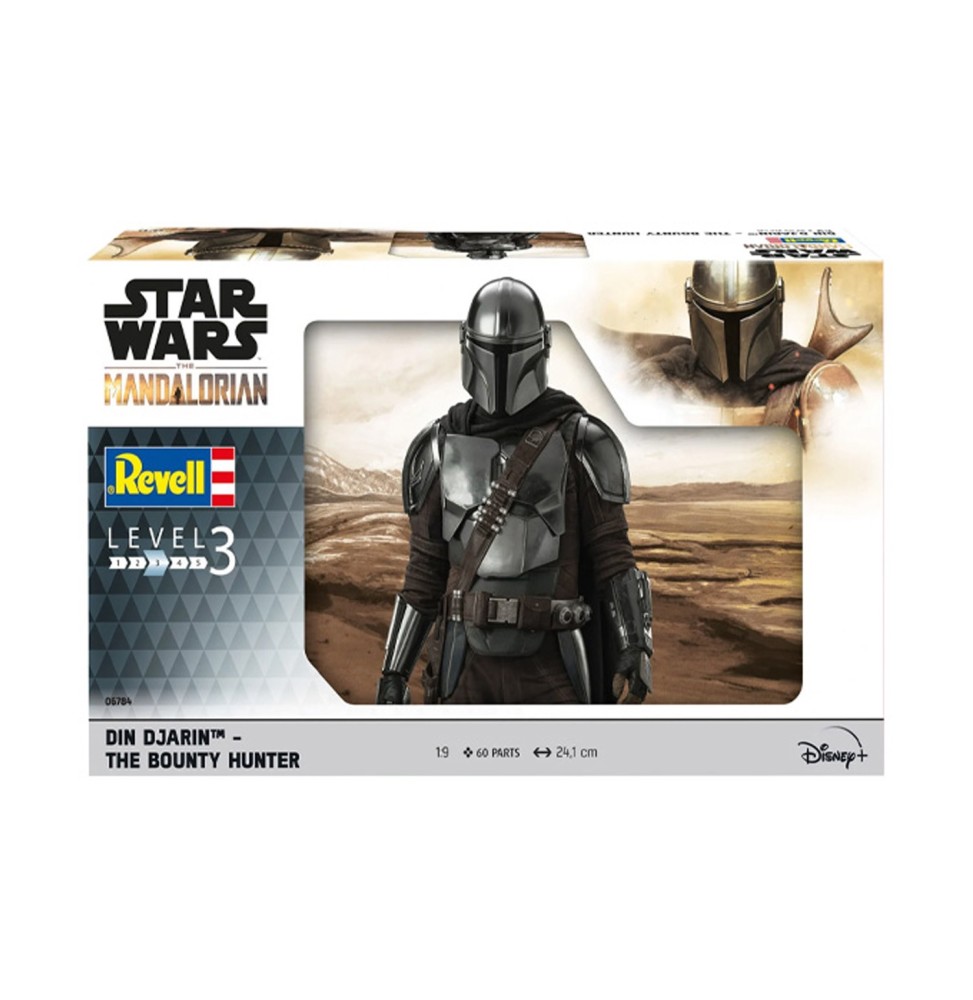 Maquette Star Wars Mandalorian - Din Djarin Bounty Hunter 24cm