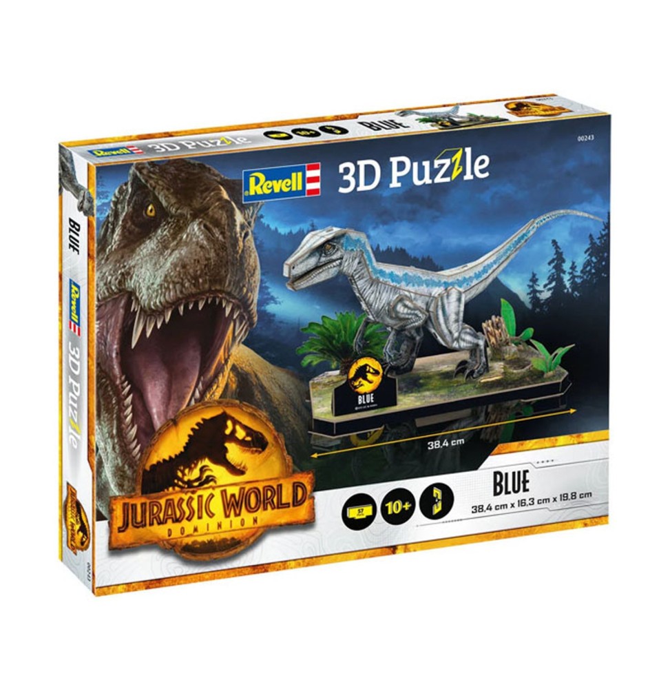 Puzzle 3D Jurassic World Dominion - Blue 38cm