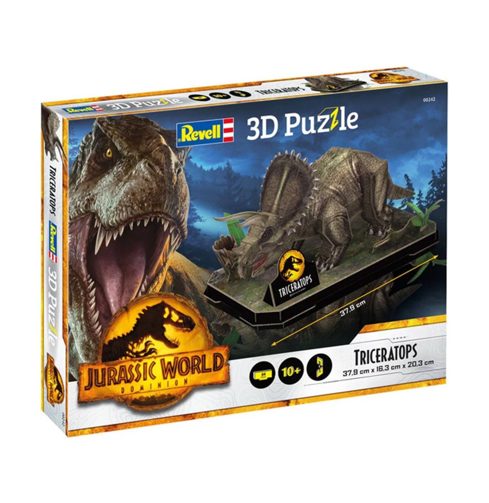 Puzzle 3D Jurassic World Dominion - Triceratops 38cm