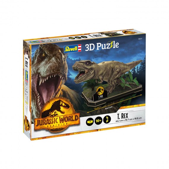 Puzzle 3D Jurassic World Dominion - T-Rex 44cm