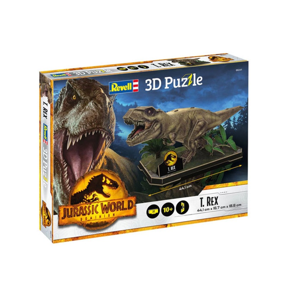 Puzzle 3D Jurassic World Dominion - T-Rex 44cm