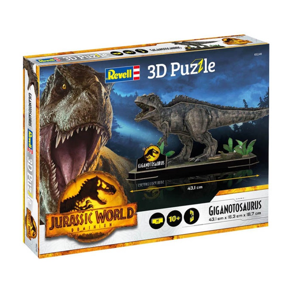 Puzzle 3D Jurassic World Dominion - Giganotosaurus 43cm