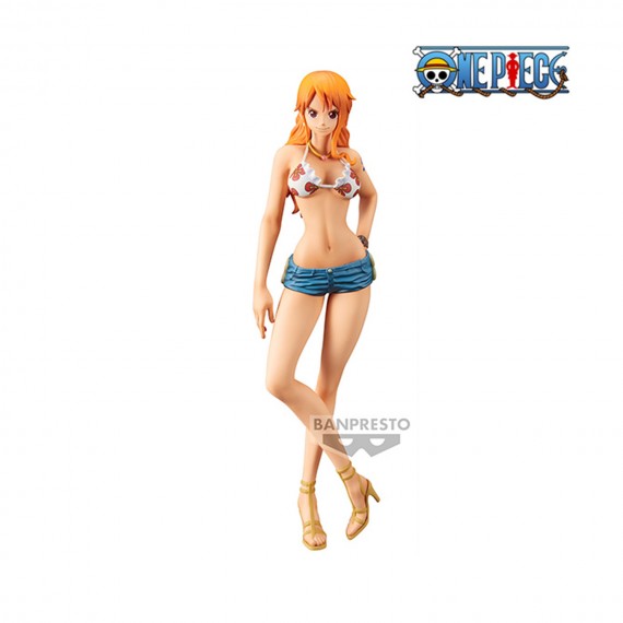 Figurine One Piece - Nami Grandista Nero 28cm
