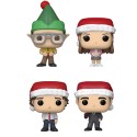 Figurines The Office - The Office Tree Holiday Box 4pcs Pocket Pop 4cm