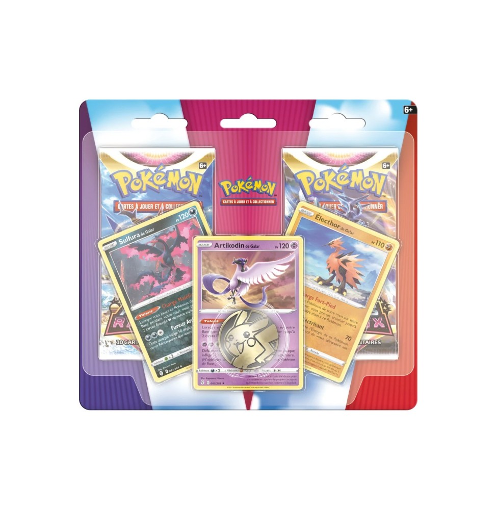 Pokemon - Pack 2 Boosters Epée et Bouclier Astres Radieux