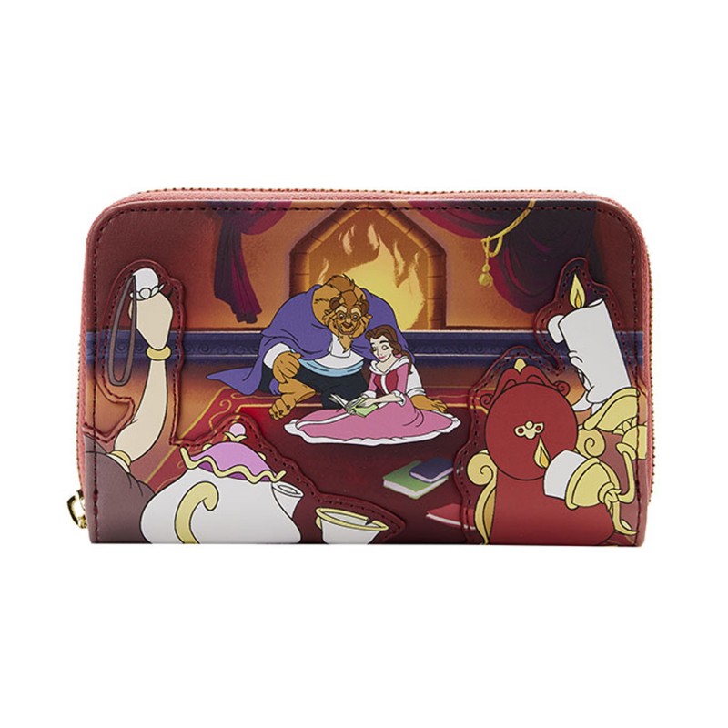 Portefeuille Disney Beauty And The Beast - Fireplace Scene - Loungefly