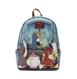 Mini Sac A Dos Disney Beauty And The Beast - Library Scene