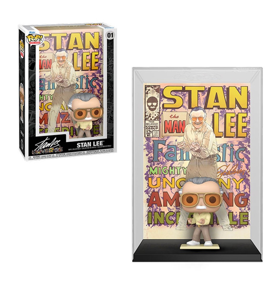 Figurine Marvel - Stan Lee Comic Cover Pop 10cm