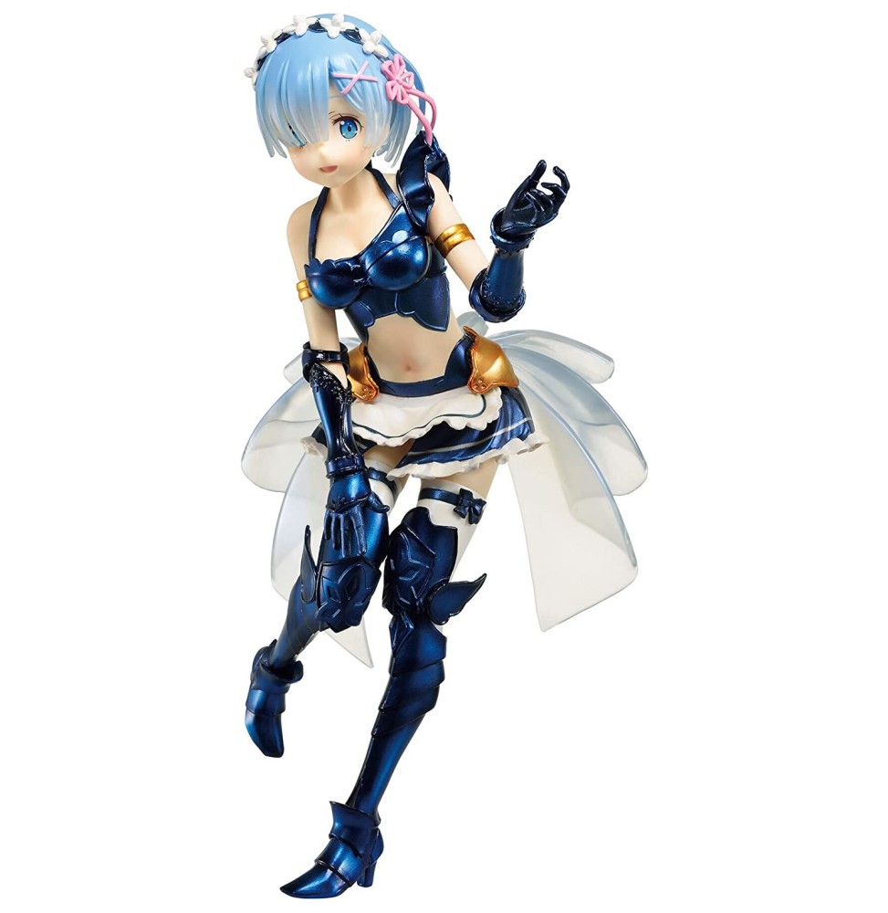 Figurine Re Zero Starting Life In Another World - Rem Maid Armour Exq 21cm