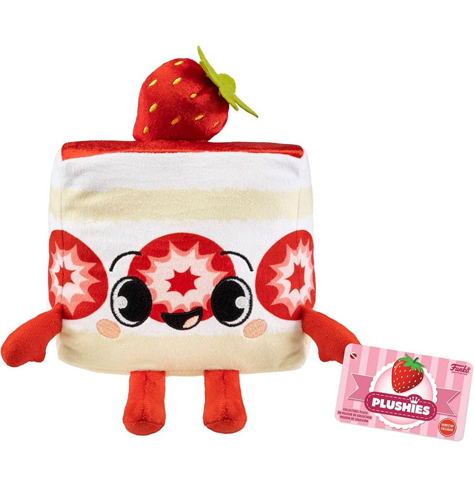 Peluche Gamer Desserts - Strawberry Cake 18cm