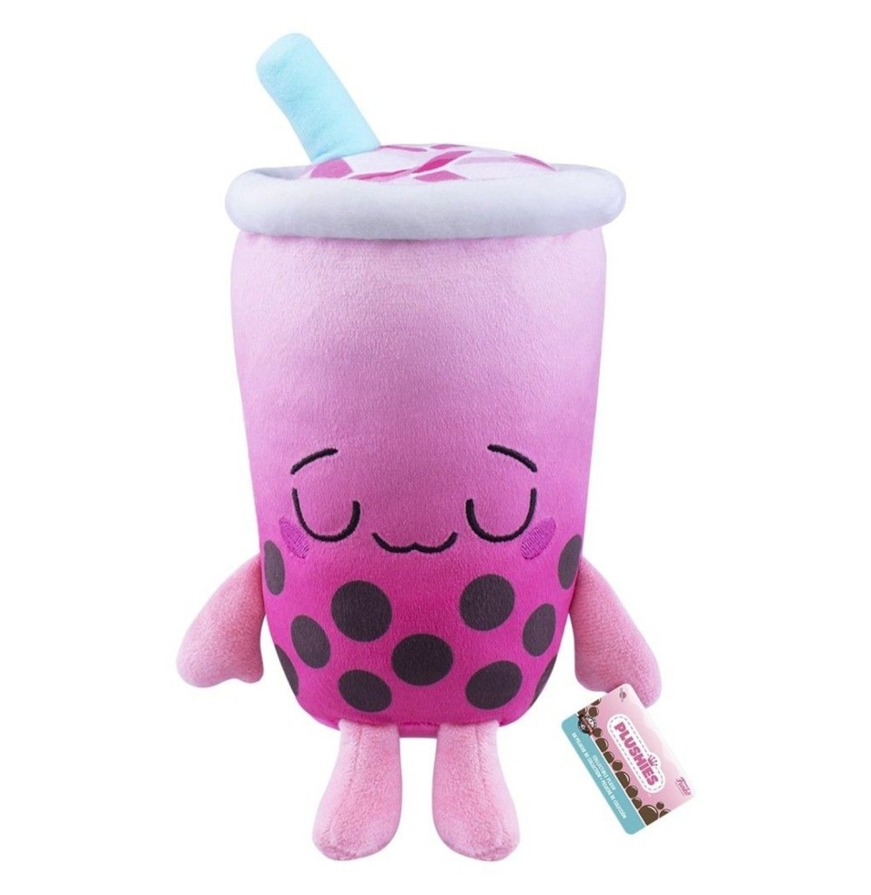 Peluche Gamer Desserts - Strawberry Bubble Tea 18cm