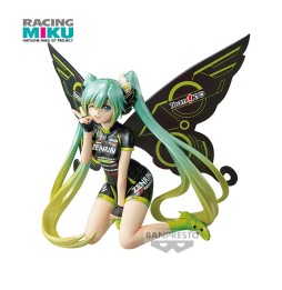 Figurine Vocaloid - Hatsune Miku Racing Miku 2017 Team Ukyo Cheering 13cm