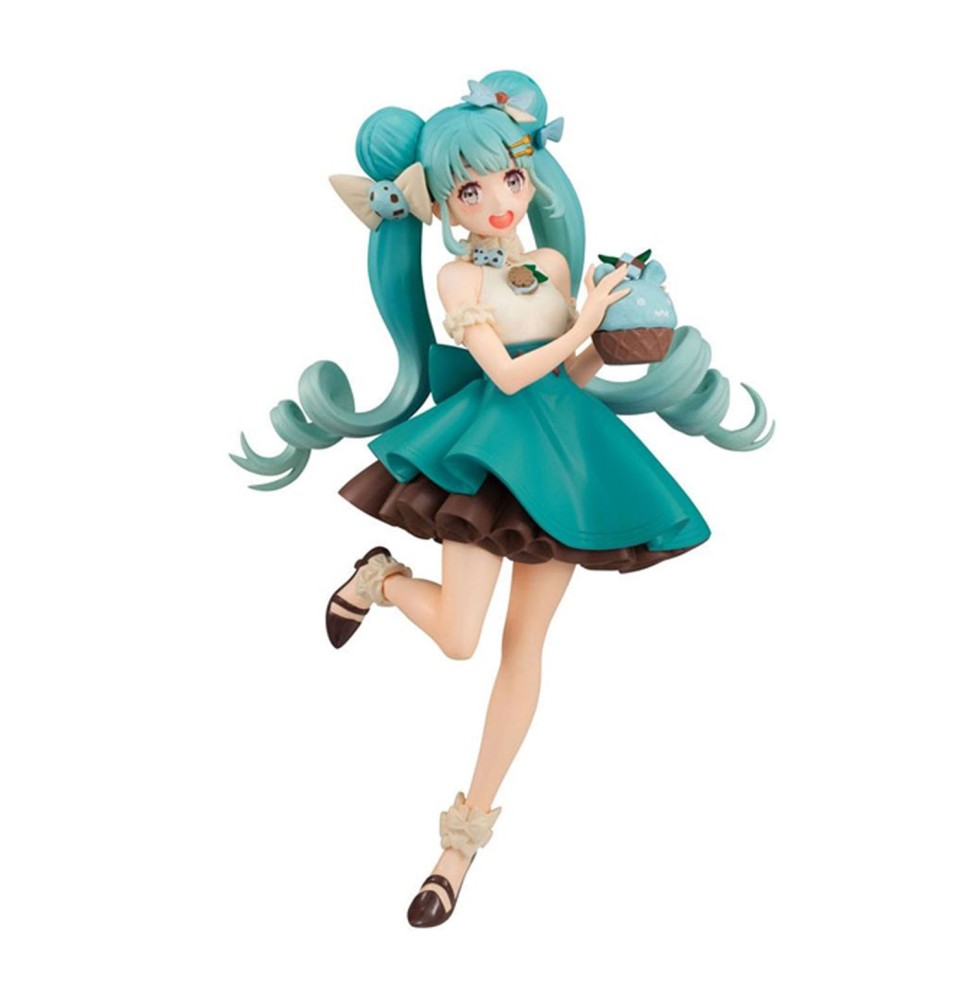 Figurine Vocaloid - Hatsune Miku Sweet Sweets Series Chocolate Mint 17cm