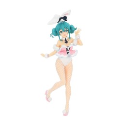 Figurine Vocaloid - Hatsune Miku White Rabbit Baby Pink Bicute Bunnies 28cm