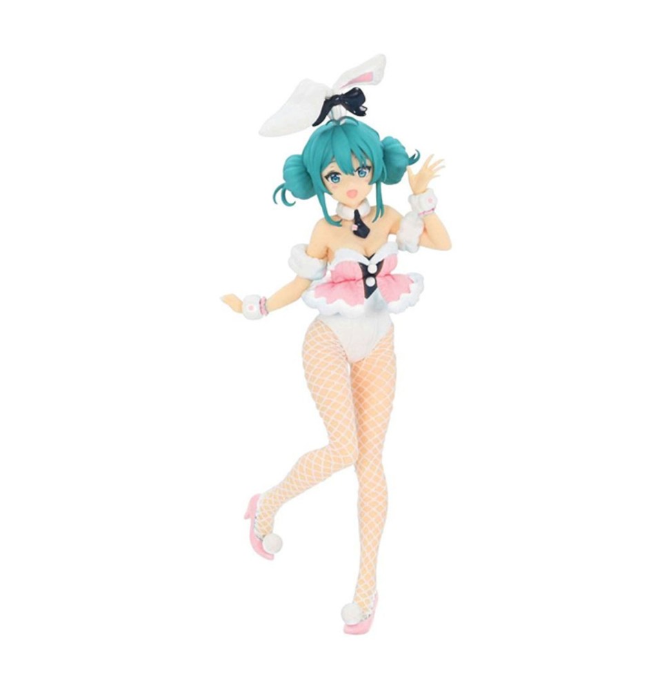 Figurine Vocaloid - Hatsune Miku White Rabbit Baby Pink Bicute Bunnies 28cm