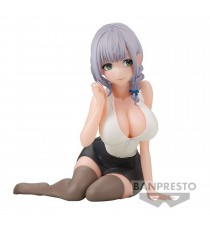 Figurine Hololive If Relax Time - Shirogane Noel Office Style 11cm