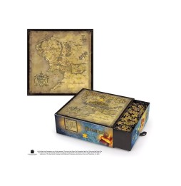 Puzzle Seigneur des Anneaux - Carte de la Terre du Milieu 1000Pcs