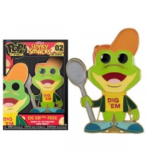Figurine Kellogg's - Honey Smacks Dig Em'Frog Pop Pin 10cm