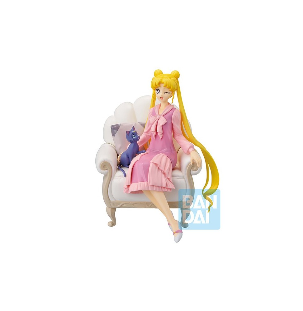 Figurine Sailor Moon - Usagi & Luna Antique Style Ichibansho 13cm