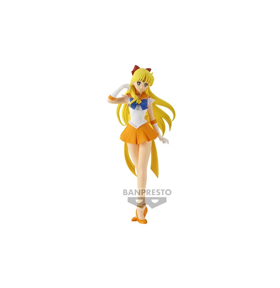 Figurine Sailor Moon Eternal Movie - Sailor Venus Glitter&Glamours Super 23cm