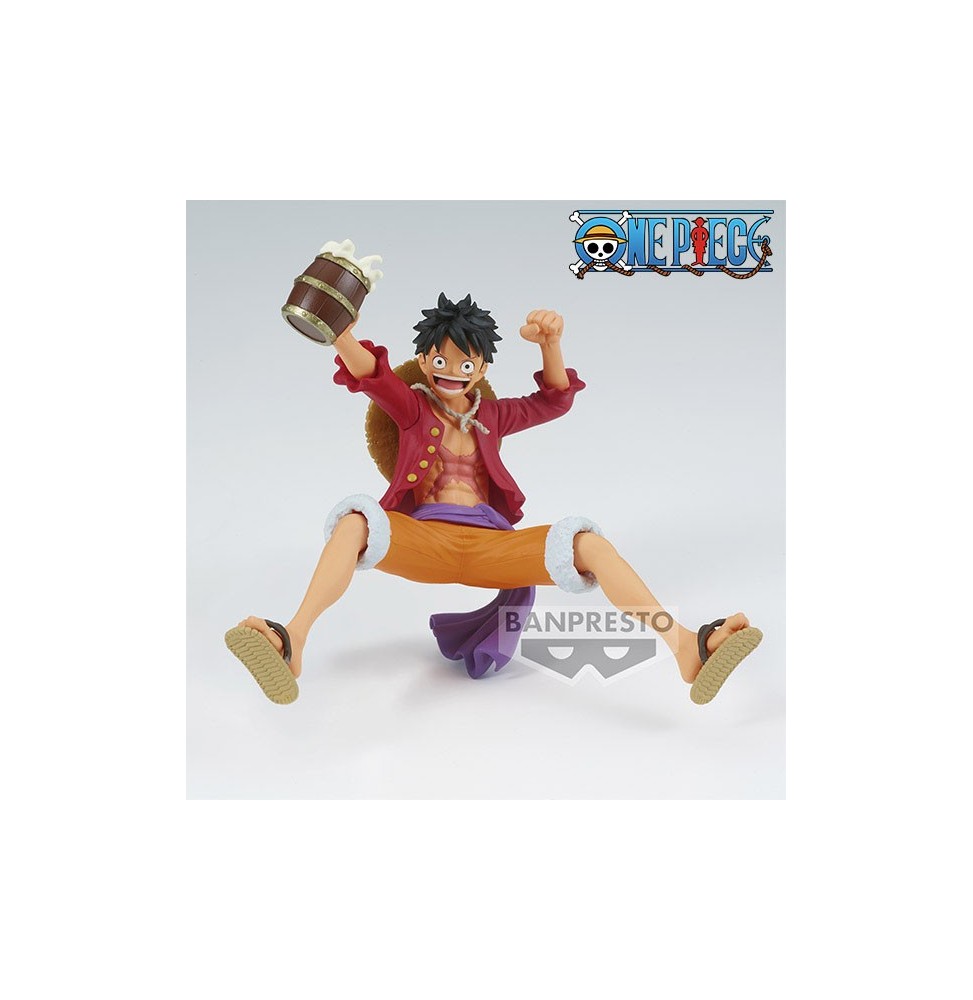 Figurine One Piece - Monkey D Luffy It's A Banquet!! 9cm