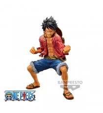 Figurine One Piece - Monkey.D.Luffy Banpresto Chronicle King Of Artist 18cm