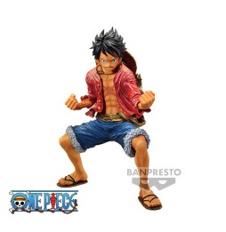 Figurine One Piece - Monkey.D.Luffy Banpresto Chronicle King Of Artist 18cm