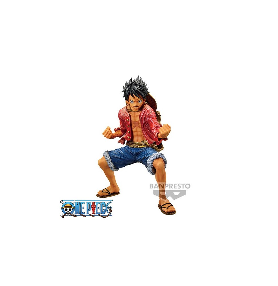 Figurine One Piece - Monkey.D.Luffy Banpresto Chronicle King Of Artist 18cm