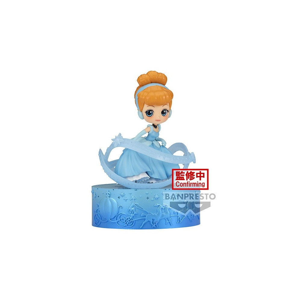 Figurine Disney - Cinderella / Cendrillon Q Posket 9cm