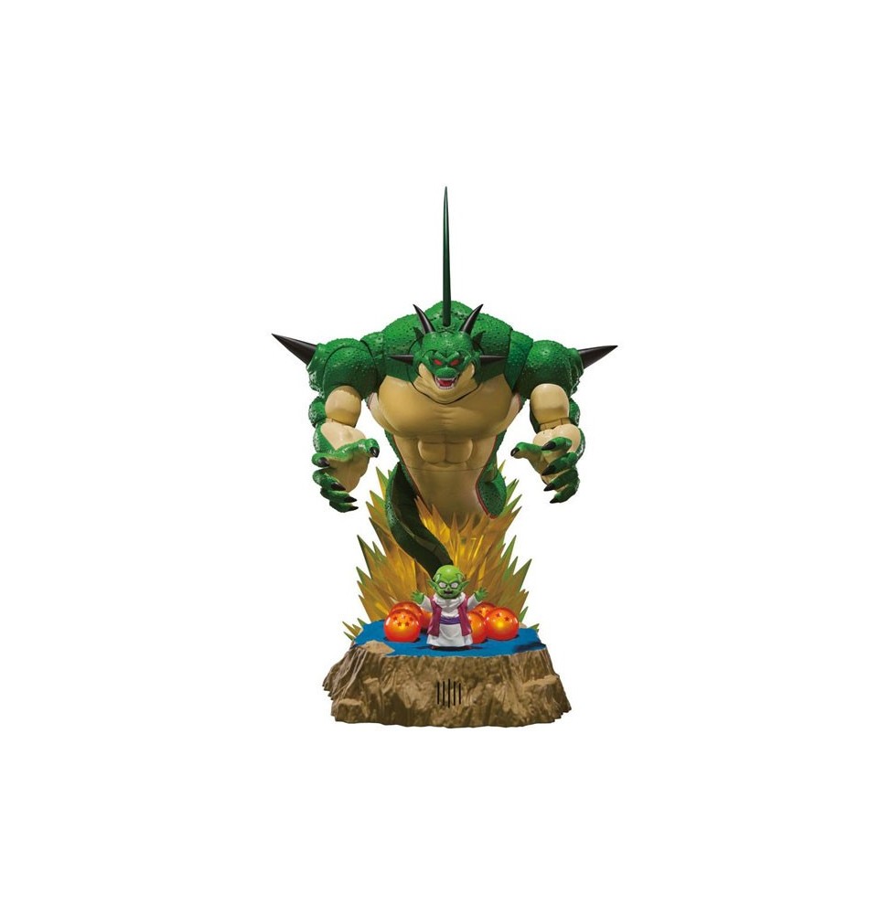 Figurine Dragon Ball Z - Porunga & Dende Lumineux Dragon Ball Set Come Forth Genuine Shenron SH Figuarts 28cm