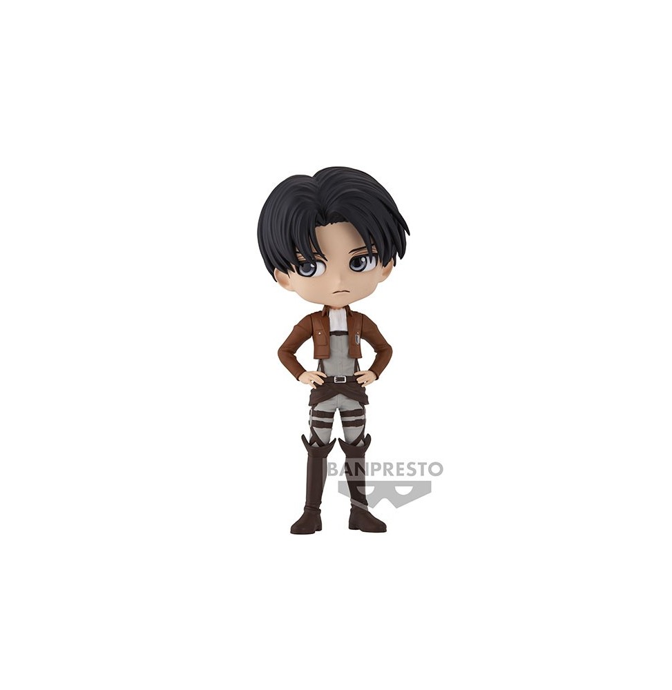 Figurine Attaque des Titans - Levi Vol.2 Ver.B Q Posket 14cm