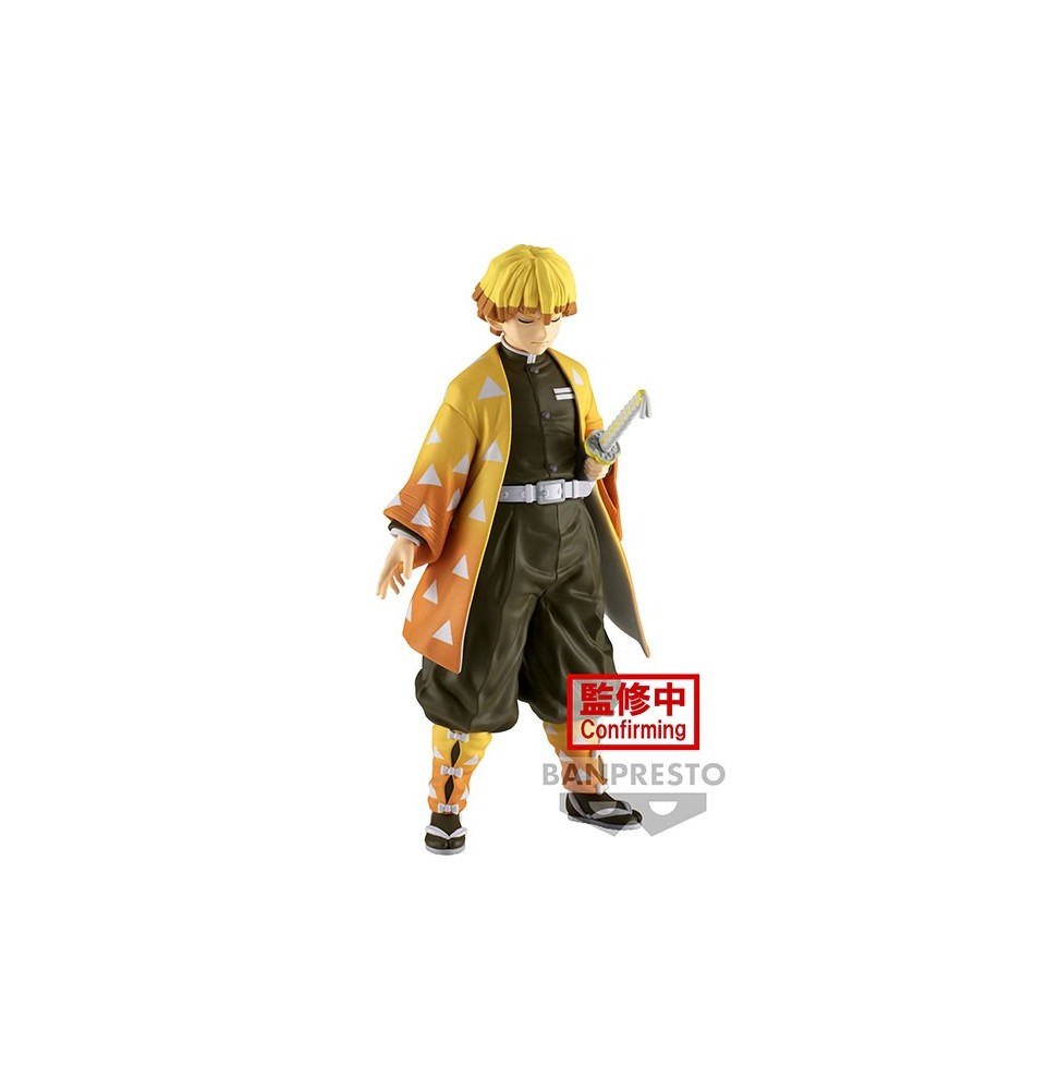 Figurine Demon Slayer - Zenitsu Agatsuma Demon Slayer Kimetsu No Yaiba 15cm