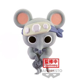 Figurine Demon Slayer Kimetsu No Yaiba - Muscular Mice Fluffy Puffy Ver B 7cm