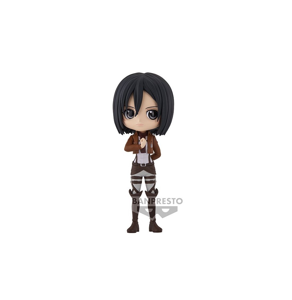 Figurine Attaque des Titans - Mikasa Ackerman Ver A Q Posket 14cm