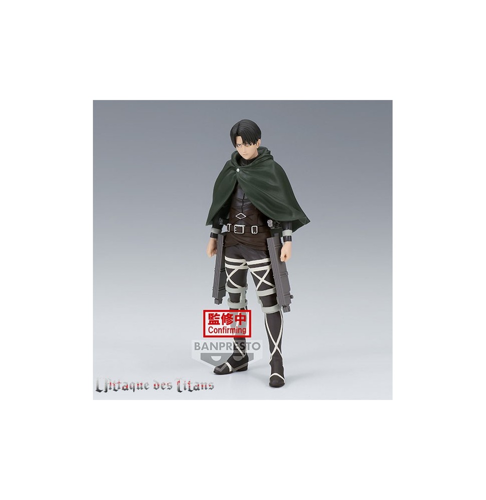 Figurine Attaque des Titans - Levi Final Season 16cm