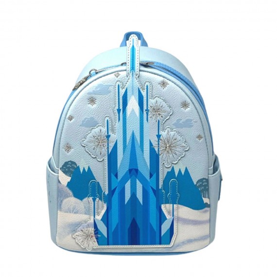 Mini Sac A Dos Disney - Elsa Ice Castle