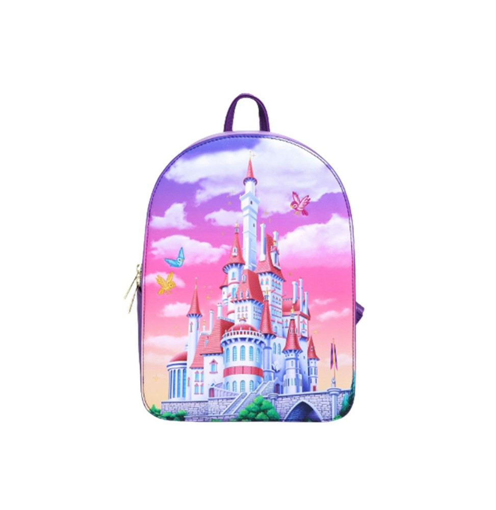 Mini Sac A Dos Disney - Beauty Beast Castle