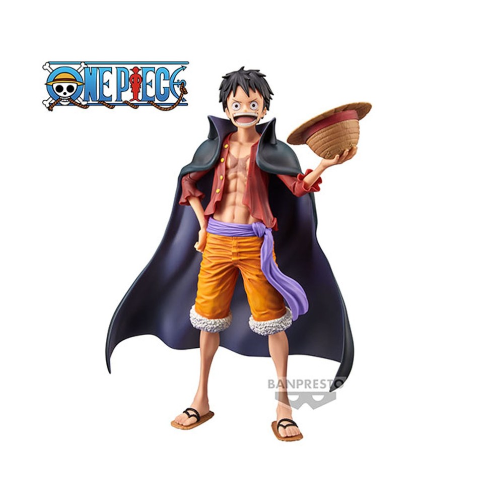 Figurine One Piece - Monkey. D. Luffy Grandista Nero 27cm