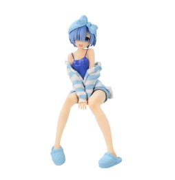 Figurine Re Zero - Rem  Room Wear Noodle Stopper 14cm