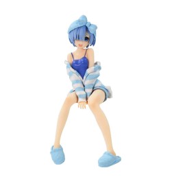 Figurine Re Zero - Rem Room Wear Noodle Stopper 14cm