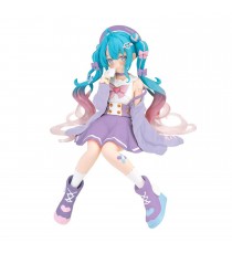 Figurine Vocaloid - Hatsune Miku Love Sailor Purple Color Noodle Stopper 13cm