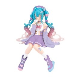 Figurine Vocaloid - Hatsune Miku Love Sailor Purple Color Noodle Stopper 13cm